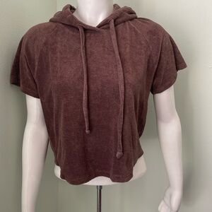 Year of Ours Poolside Hoodie Brown XS